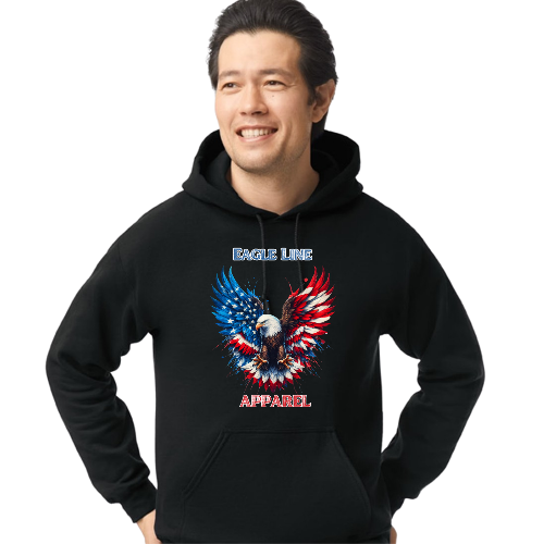 Black Eagle Line Apparel Hoodie