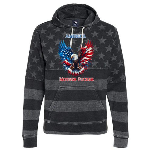Black Flag America Mother Fucker Hoodie